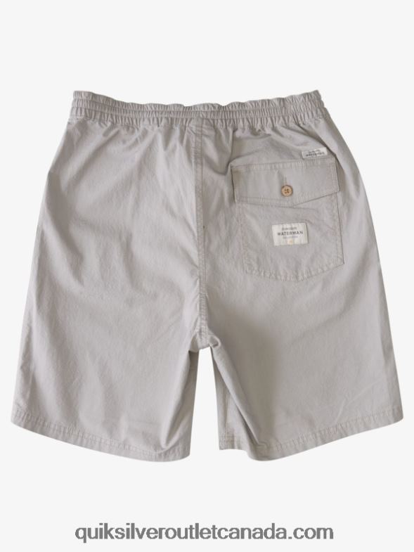 CA Quiksilver Men Waterman After Surf Shorts flint gray TX4R21576