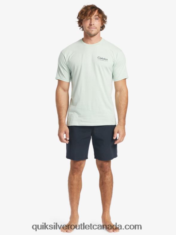 CA Quiksilver Men Waterman Last Light Elasticized 19 Shorts black TX4R2256