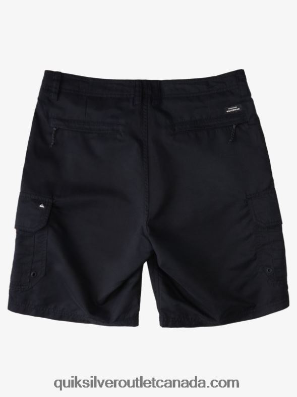 CA Quiksilver Men Waterman Maldive 20 Cargo Shorts black TX4R21727