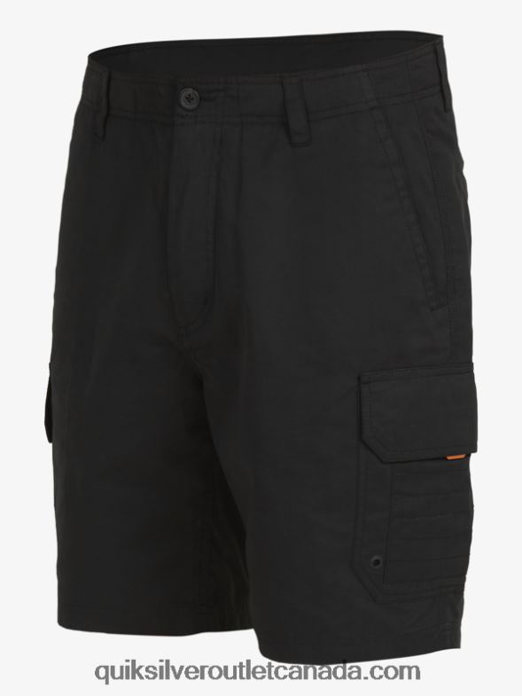 CA Quiksilver Men Waterman Maldive 20 Cargo Shorts black TX4R21727