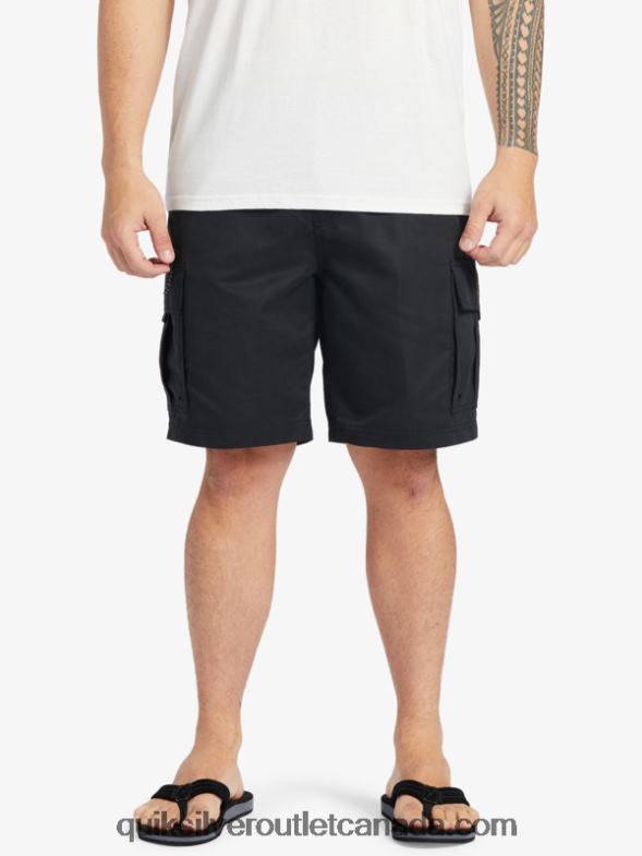 CA Quiksilver Men Waterman Maldive Atoll Cargo 20 Shorts black TX4R2785