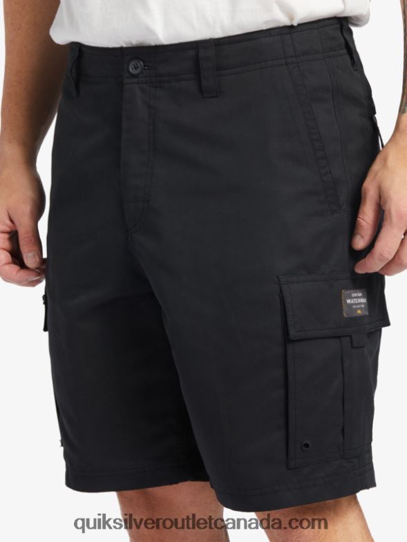 CA Quiksilver Men Waterman Maldive Atoll Cargo 20 Shorts black TX4R2785