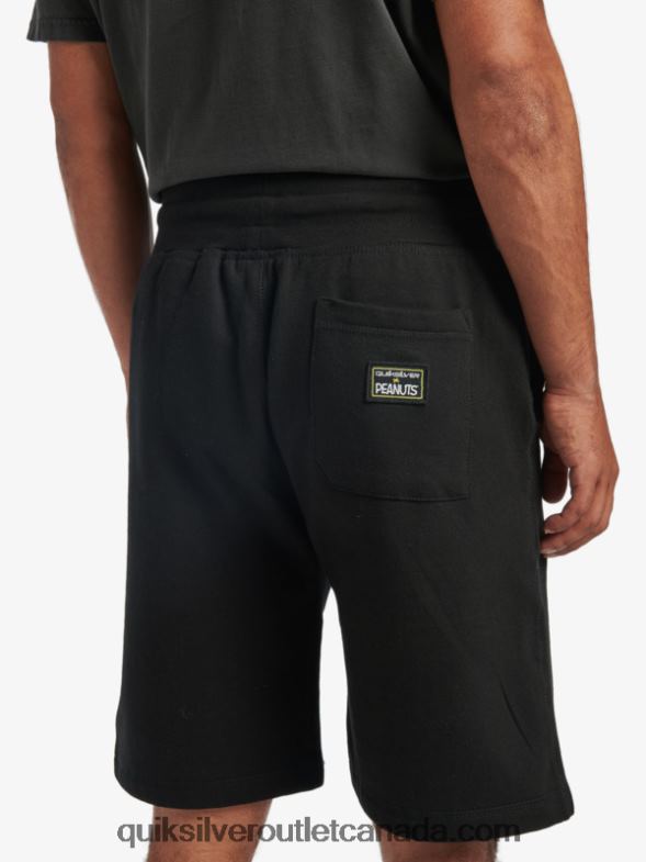 CA Quiksilver x Peanuts Men Local Legends Shorts black TX4R21883