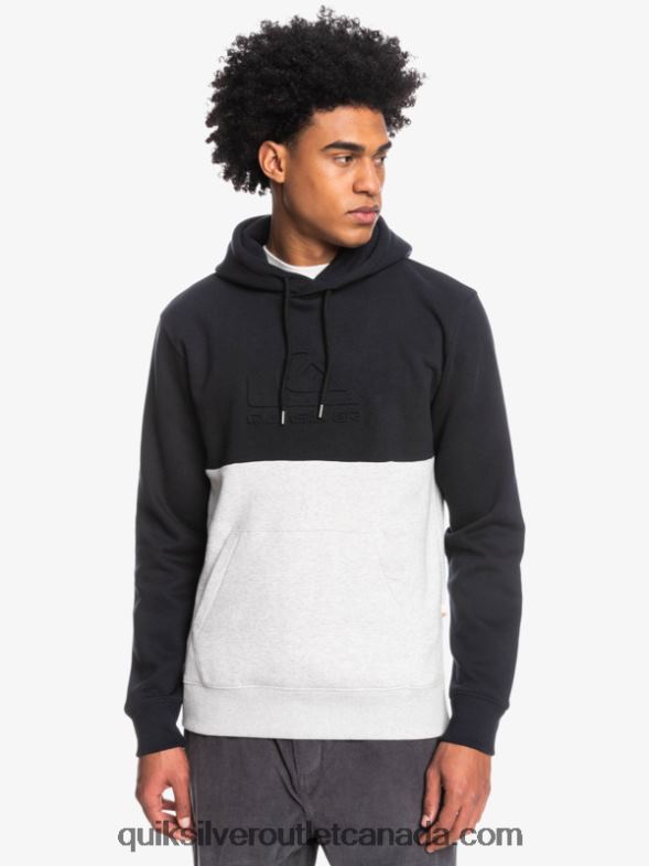 CA Quiksilver Men Emboss Hoodie black TX4R21681