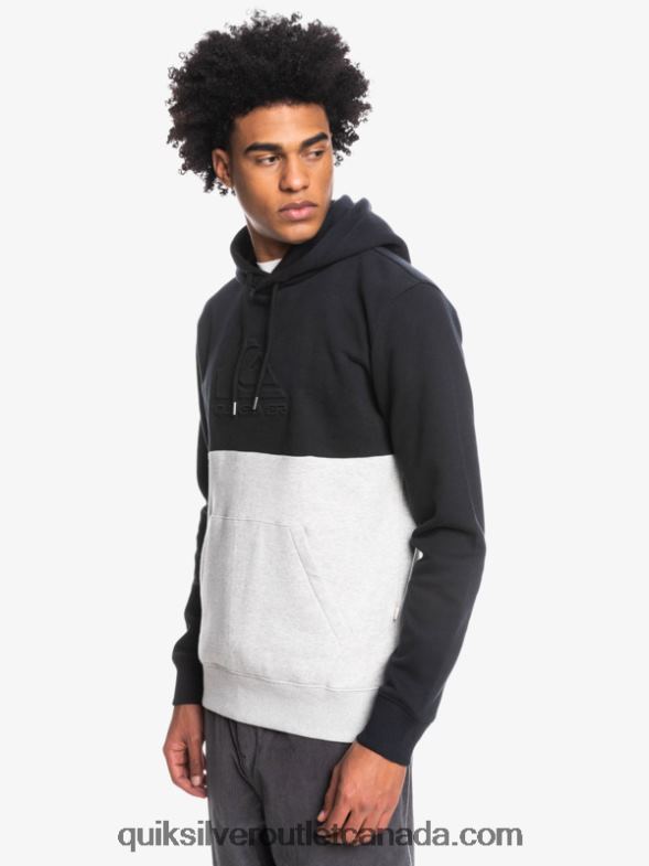 CA Quiksilver Men Emboss Hoodie black TX4R21681