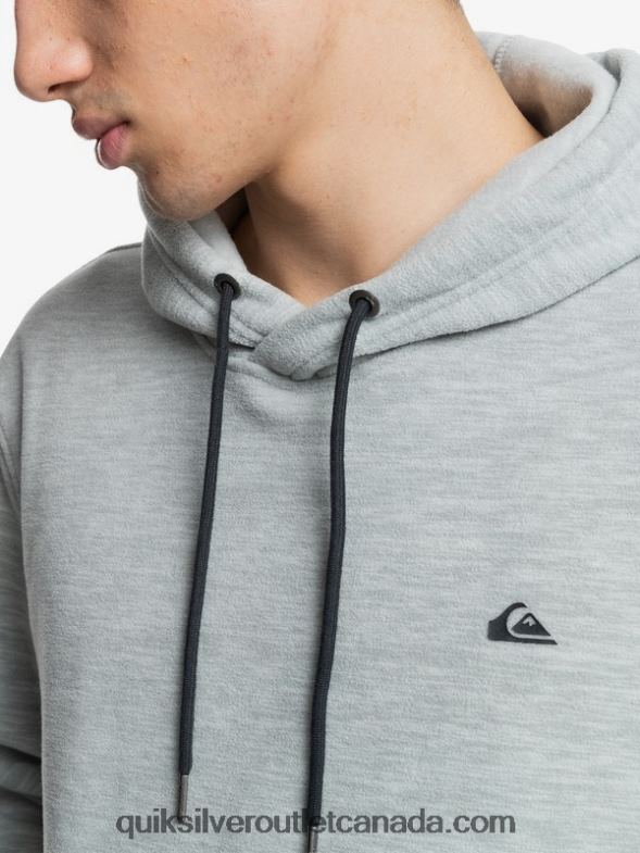 CA Quiksilver Men Essentials Hoodie light grey heather TX4R21490
