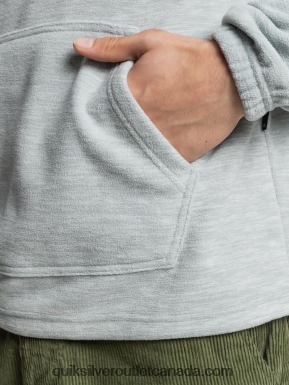 CA Quiksilver Men Essentials Hoodie light grey heather TX4R21490
