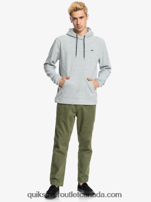 CA Quiksilver Men Essentials Hoodie light grey heather TX4R21490