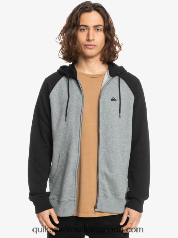 CA Quiksilver Men Essentials Zip Up Hoodie navy blazer/ lgh TX4R21513