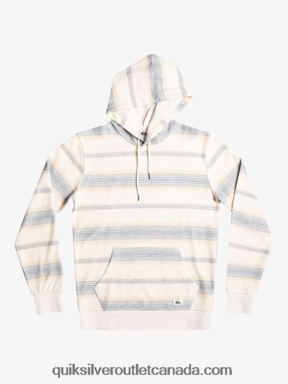 CA Quiksilver Men Great Otway Hoodie bering sea otway stripe TX4R2582