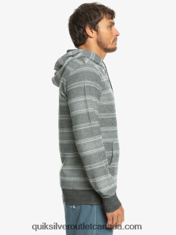 CA Quiksilver Men Great Otway Hoodie black otway stripe TX4R2580