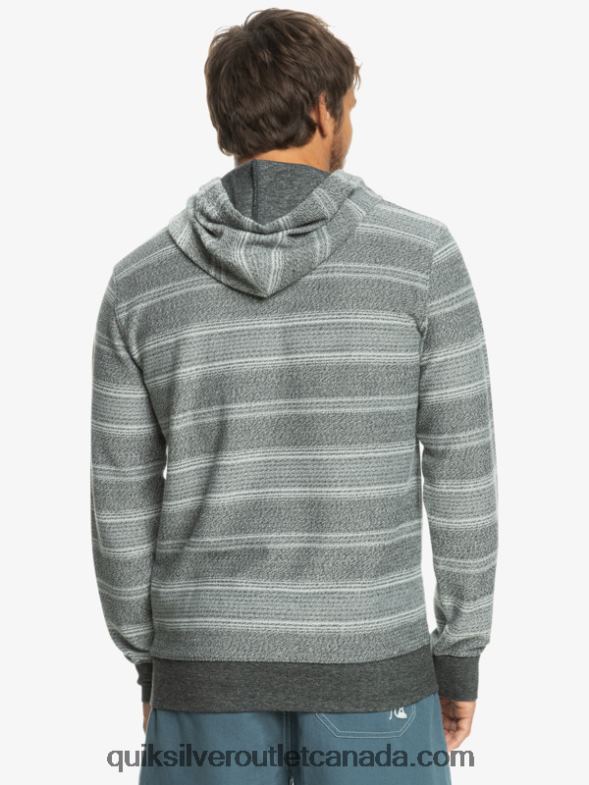 CA Quiksilver Men Great Otway Hoodie black otway stripe TX4R2580