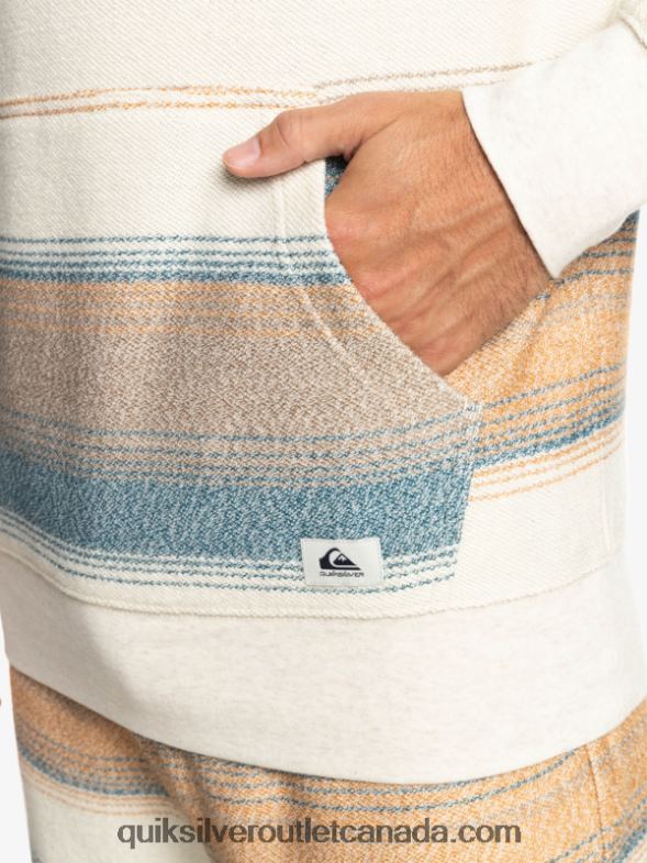 CA Quiksilver Men Great Otway Hoodie brown sugar great otway TX4R21247
