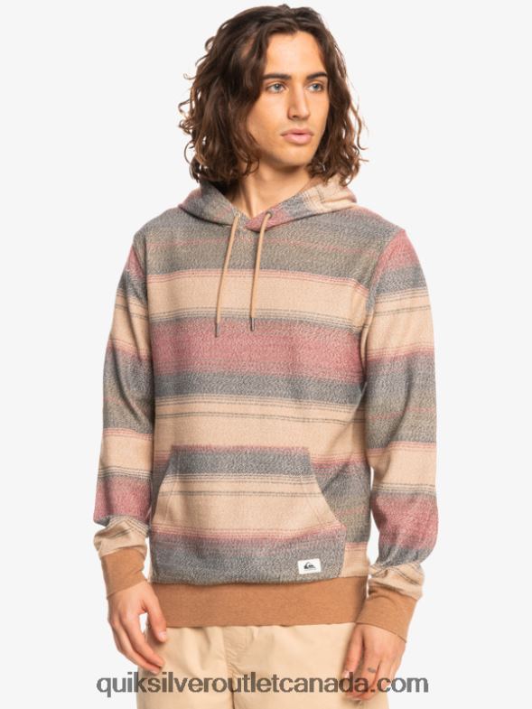 CA Quiksilver Men Great Otway Hoodie grape leaf great otway TX4R21244