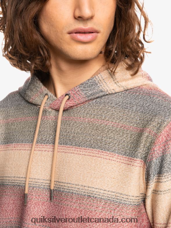 CA Quiksilver Men Great Otway Hoodie grape leaf great otway TX4R21244