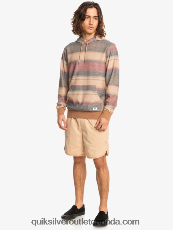 CA Quiksilver Men Great Otway Hoodie grape leaf great otway TX4R21244