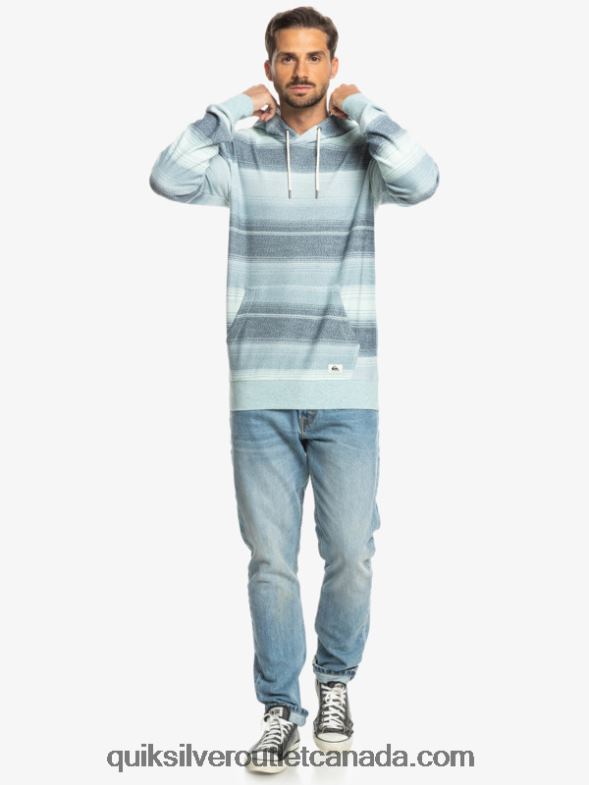 CA Quiksilver Men Great Otway Hoodie provencial blue great otway TX4R21246