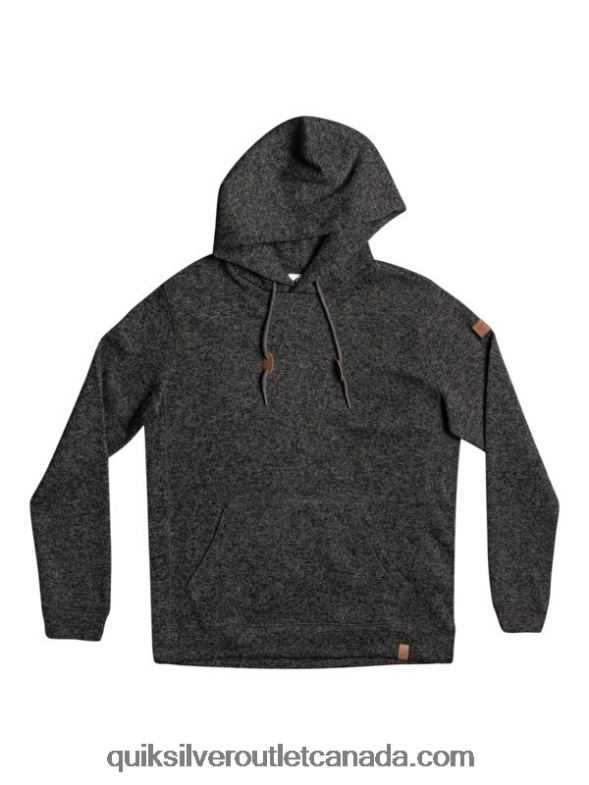 CA Quiksilver Men Keller Hoodie dark grey heather TX4R21710