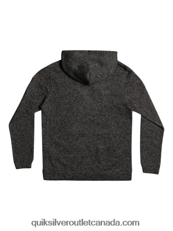 CA Quiksilver Men Keller Hoodie dark grey heather TX4R21710