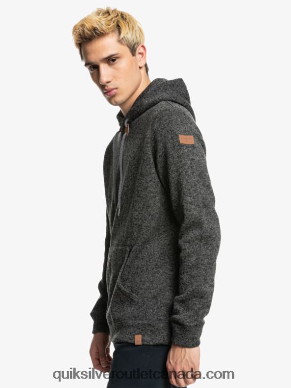 CA Quiksilver Men Keller Hoodie dark grey heather TX4R21710
