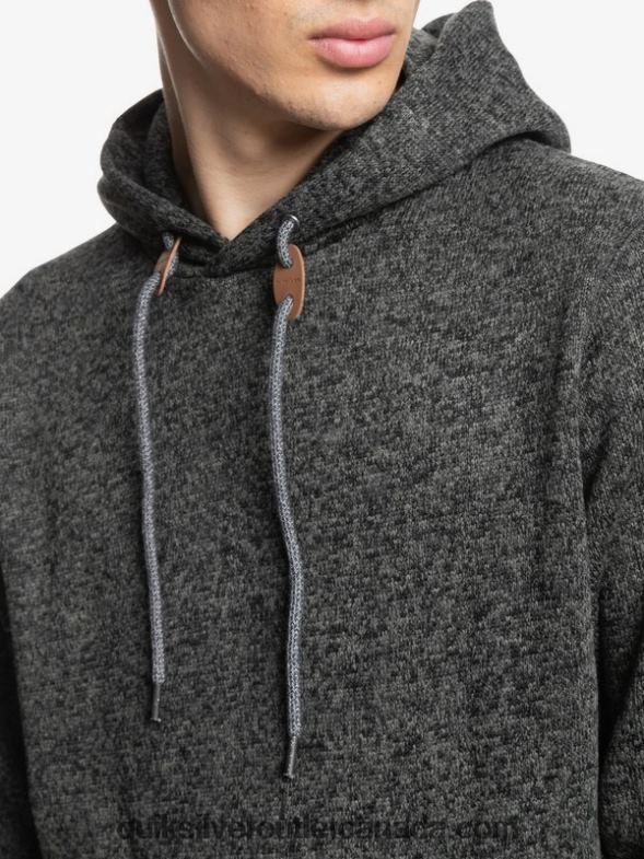 CA Quiksilver Men Keller Hoodie dark grey heather TX4R21710