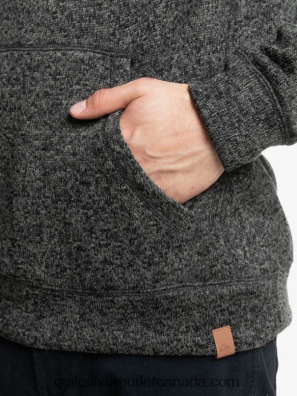 CA Quiksilver Men Keller Hoodie dark grey heather TX4R21710