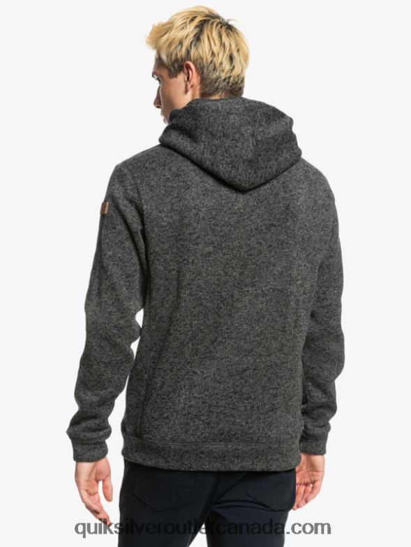 CA Quiksilver Men Keller Hoodie dark grey heather TX4R21710