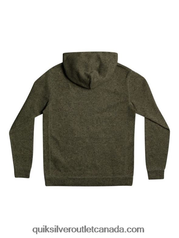 CA Quiksilver Men Keller Hoodie four leaf clover TX4R21713