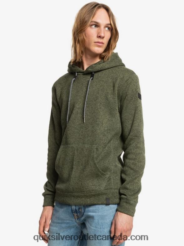 CA Quiksilver Men Keller Hoodie four leaf clover TX4R21713