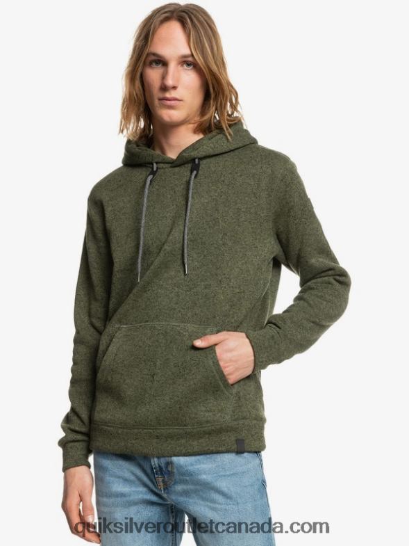 CA Quiksilver Men Keller Hoodie four leaf clover TX4R21713