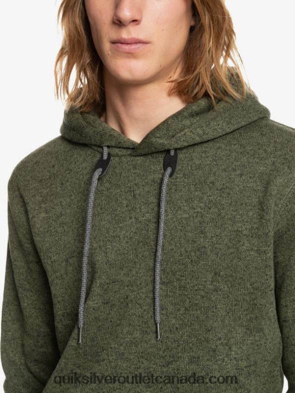 CA Quiksilver Men Keller Hoodie four leaf clover TX4R21713