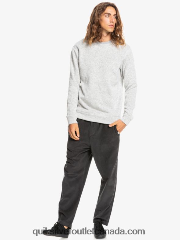 CA Quiksilver Men Keller Sweatshirt light grey heather TX4R21424