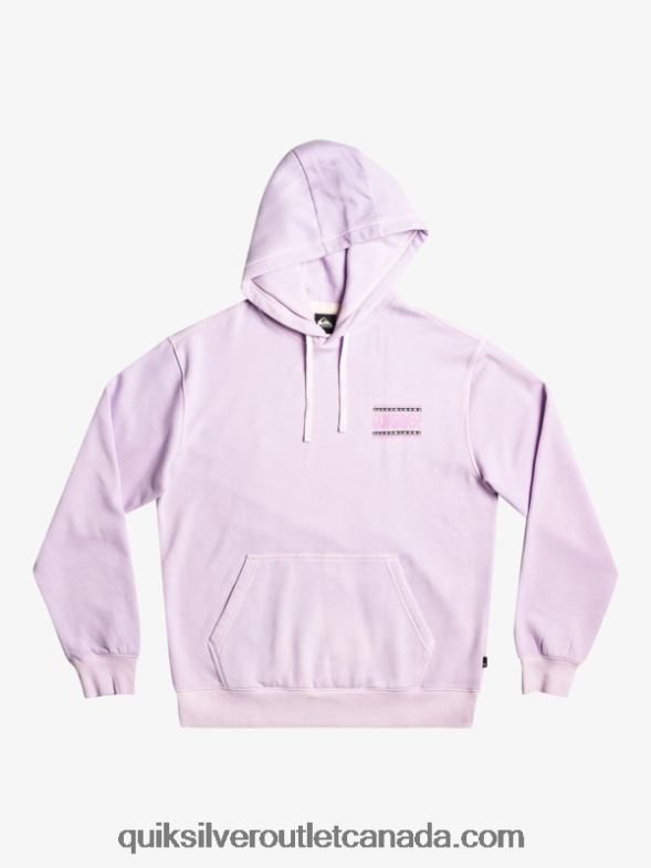 CA Quiksilver Men Neon Slab Hoodie pastel lilac TX4R21356