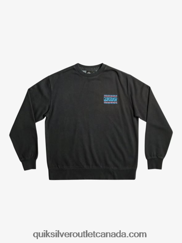 CA Quiksilver Men Neon Slab Sweatshirt black TX4R21055