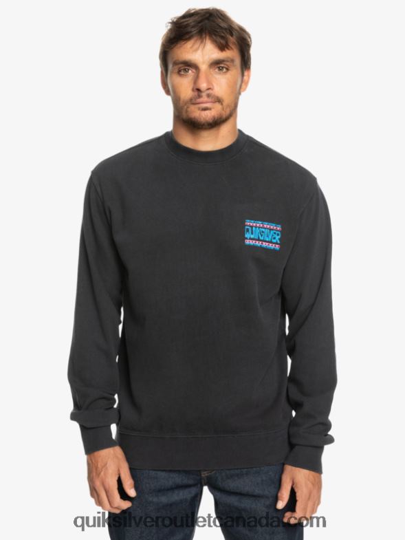 CA Quiksilver Men Neon Slab Sweatshirt black TX4R21055
