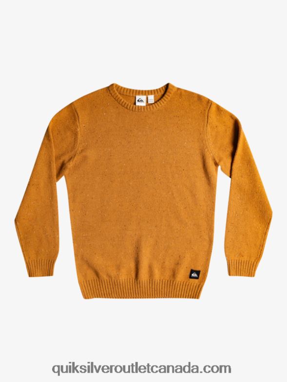 CA Quiksilver Men Neppy Sweater brown sugar TX4R21826