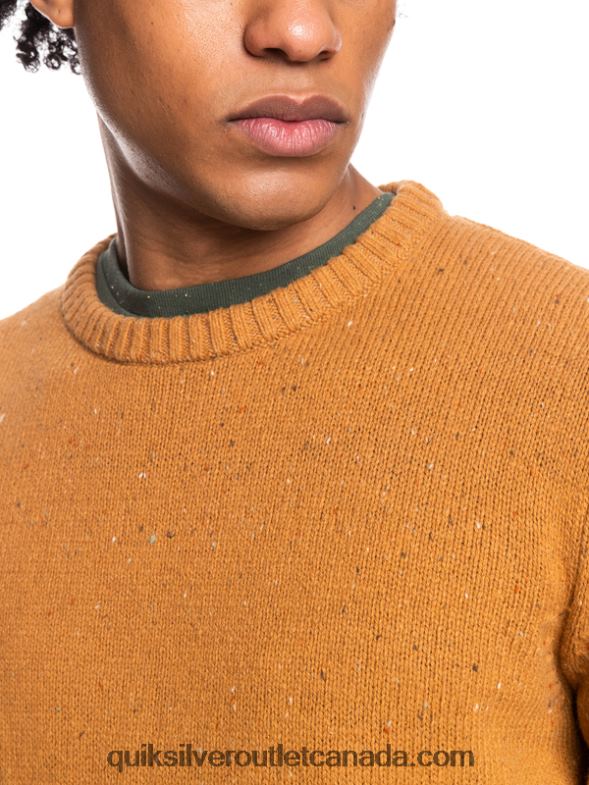 CA Quiksilver Men Neppy Sweater brown sugar TX4R21826