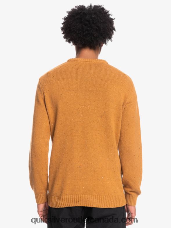 CA Quiksilver Men Neppy Sweater brown sugar TX4R21826