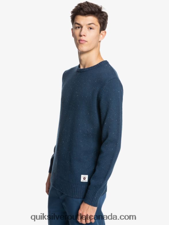 CA Quiksilver Men Neppy Sweater insignia blue TX4R21827
