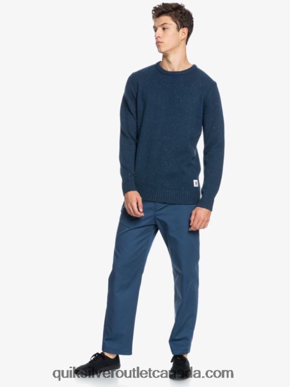 CA Quiksilver Men Neppy Sweater insignia blue TX4R21827