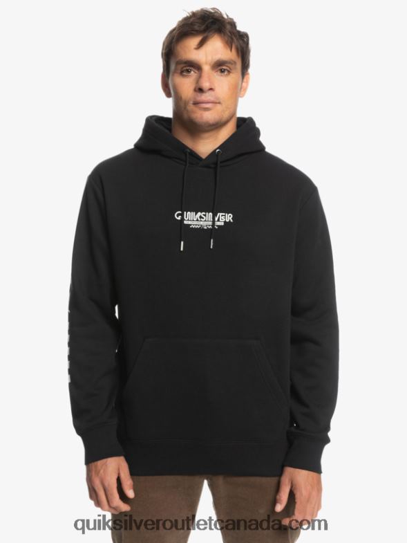 CA Quiksilver Men Omni Check Hoodie black TX4R21486