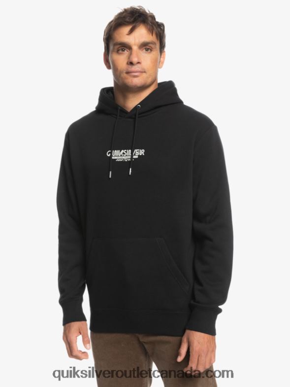 CA Quiksilver Men Omni Check Hoodie black TX4R21486