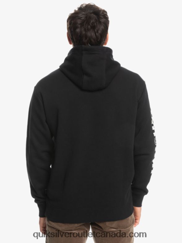 CA Quiksilver Men Omni Check Hoodie black TX4R21486