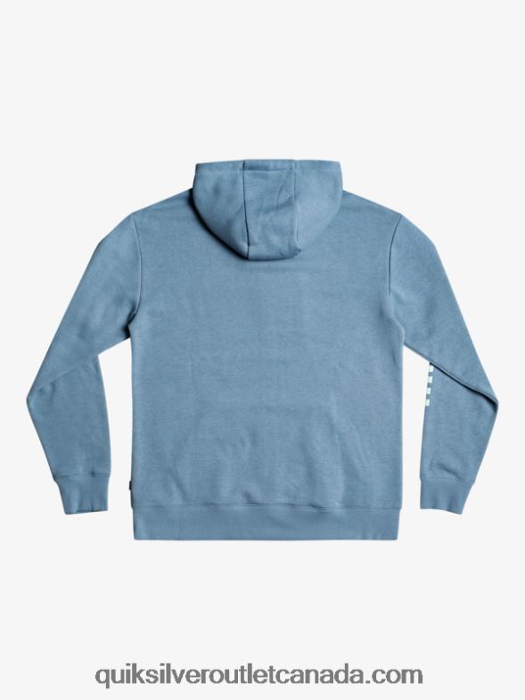 CA Quiksilver Men Omni Check Hoodie provencial TX4R21485