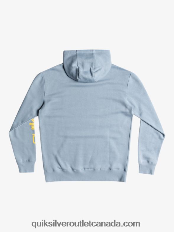 CA Quiksilver Men Omni Logo Hood Fleece Top black TX4R21090