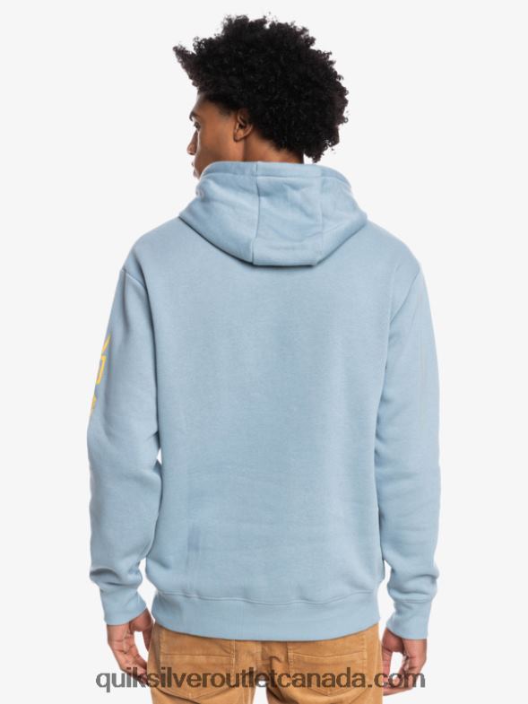 CA Quiksilver Men Omni Logo Hood Fleece Top black TX4R21090