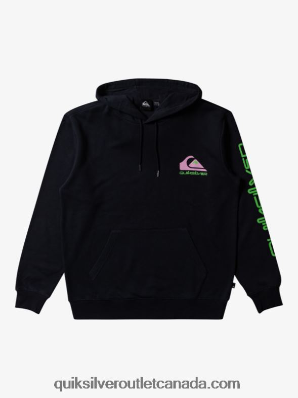 CA Quiksilver Men Omni Logo Hoodie black TX4R2641
