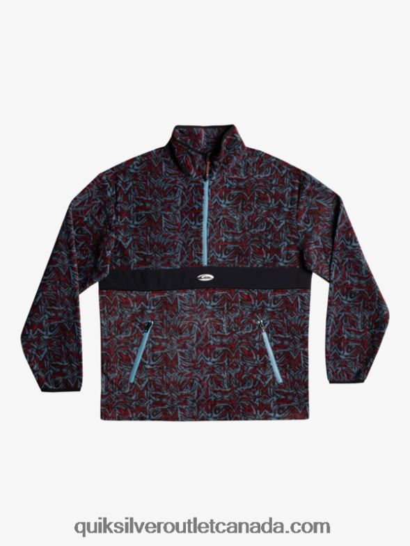 CA Quiksilver Men Saturn Half Zip Fleece provencial blue saturn TX4R21562