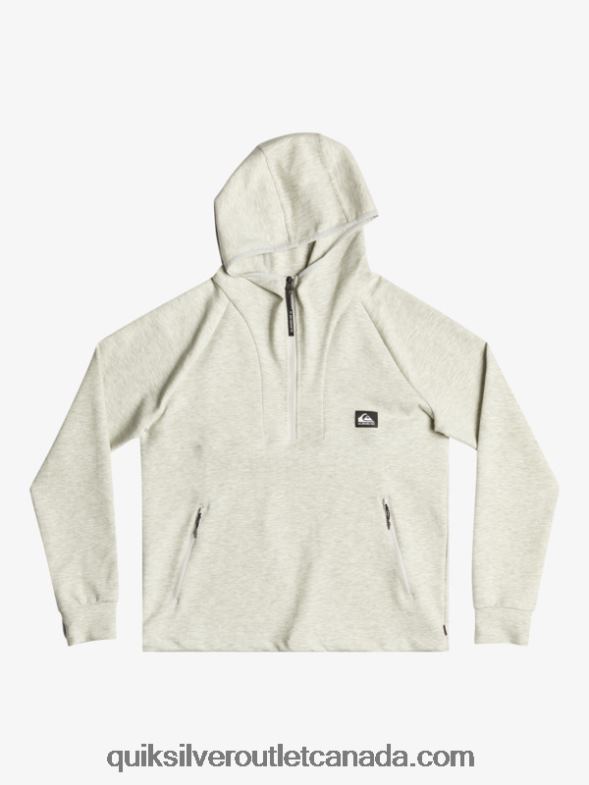 CA Quiksilver Men Step Off Hoodie gray violet heather TX4R21029