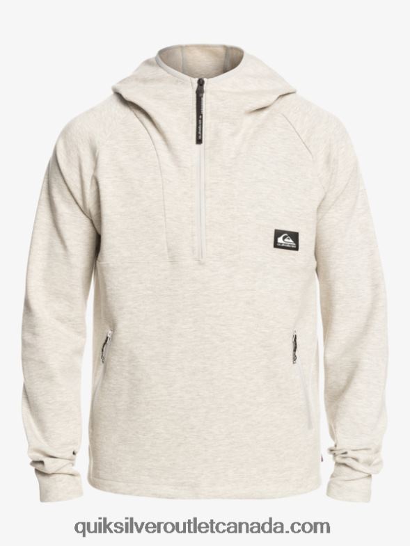 CA Quiksilver Men Step Off Hoodie gray violet heather TX4R21029